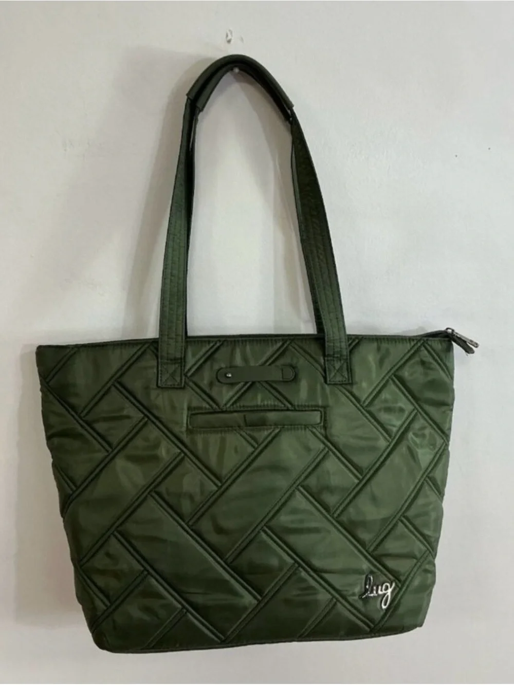 Lug Skyliner Tote Bag. NWT. Olive Green